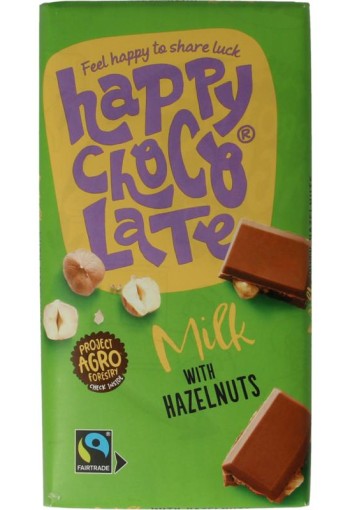 Happy Chocolate Milk hazelnut bio (200 Gram)