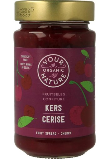 Your Organic Nat Fruit beleg kers bio (250 Gram)