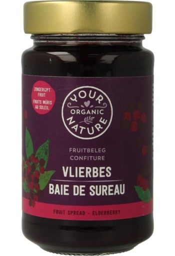 Your Organic Nat Fruit beleg vlierbes bio (250 Gram)