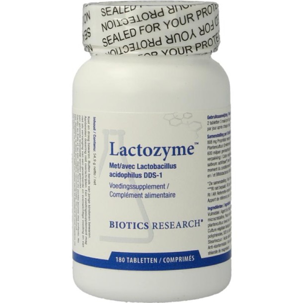 Biotics Lactozyme (180 Tabletten)