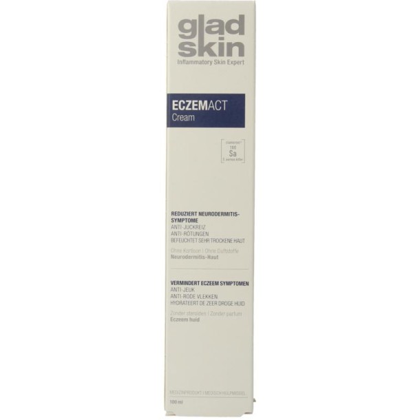 Gladskin Eczema creme (100 Milliliter)