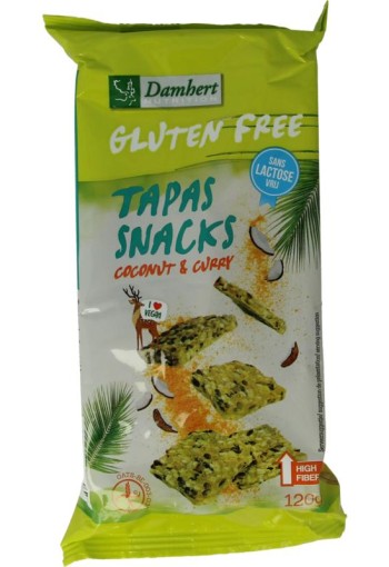 Damhert Tapas snacks glutenvrij (120 Gram)