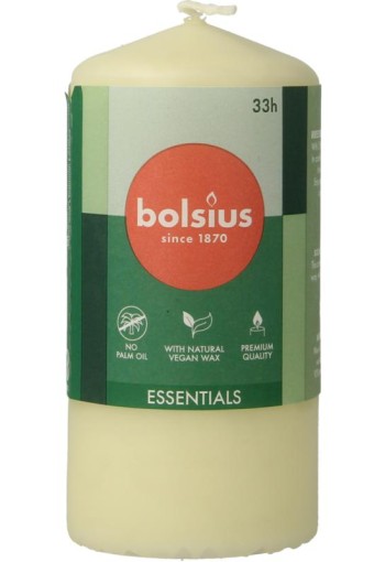 Bolsius Stompkaars 120/58 soft pearl (1 Stuks)