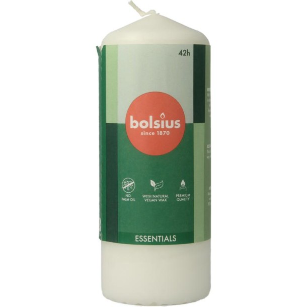 Bolsius Stompkaars 150/58 cloudy white (1 Stuks)