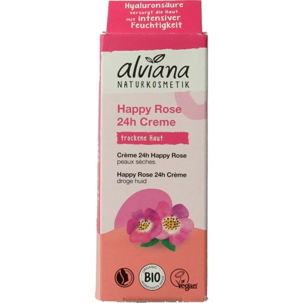 Alviana Happy rose 24h creme (50 Milliliter)