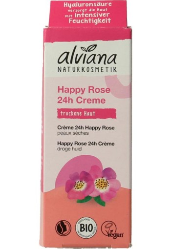 Alviana Happy rose 24h creme (50 Milliliter)