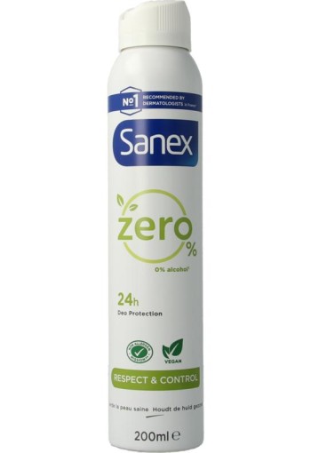 Sanex Deodorant spray zero% respect & control 200 ml