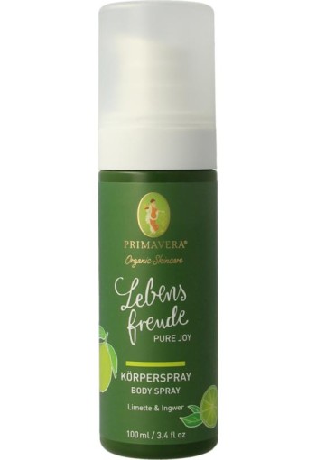 Primavera Pure joy body mist (100 Milliliter)