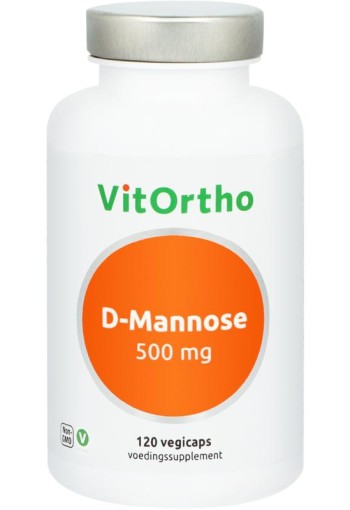 Vitortho D-Mannose 500mg (120 Vegetarische capsules)