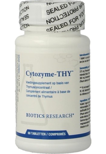 Biotics Cytozyme-THY thymusconcentraat (60 Tabletten)