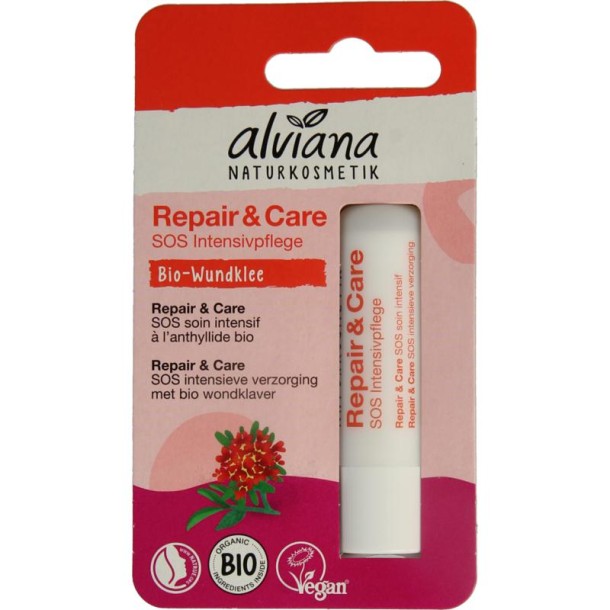 Alviana Lipverzorging repair en care (4,5 Gram)