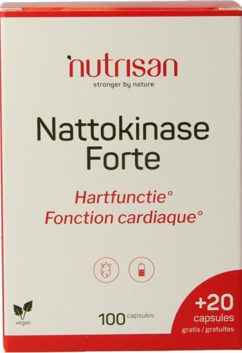 Nutrisan Nattokinase forte 100mg (120 Capsules)