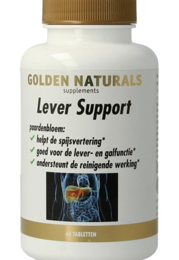 Golden Naturals Lever support (60 Tabletten)