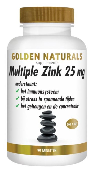 Golden Naturals Multiple zink 25mg (90 Tabletten)