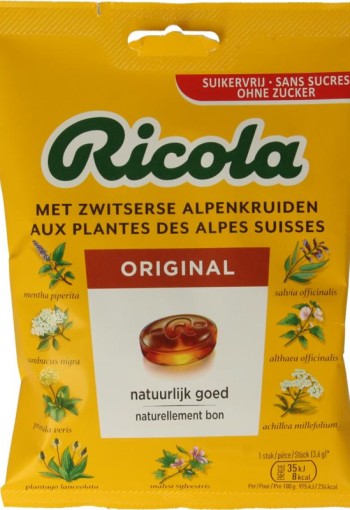 Ricola Original suikervrij (75 Gram)
