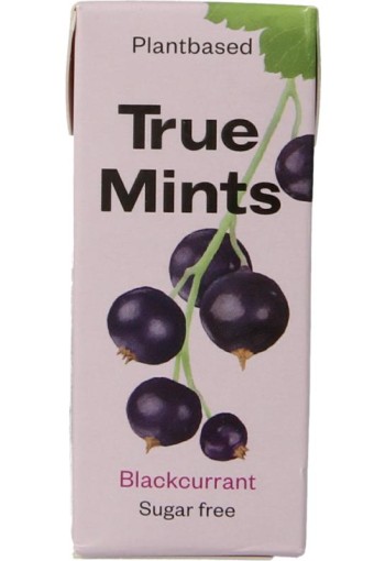 True Mints Blackcurrant suikervrij (13 Gram)