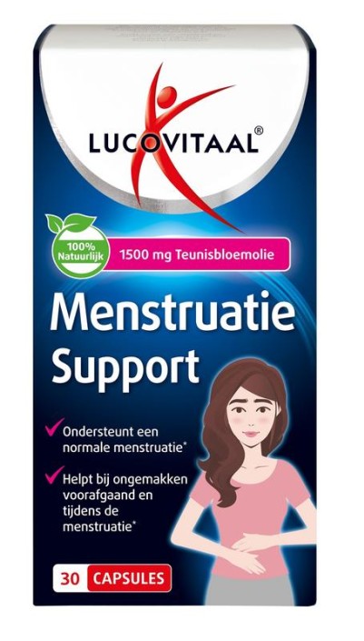 Lucovitaal Menstruatie support (30 Capsules)