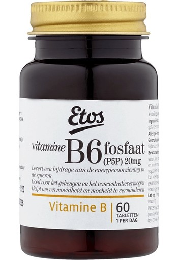 Etos Vitamine B6 Tabletten 60 stuks