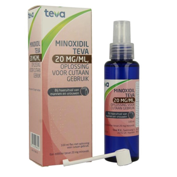 Teva Minoxidil 20mg/ml oplossing (100 Milliliter)