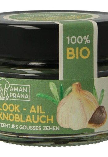 Amanprana Zwarte knoflook teentje bio (60 Gram)