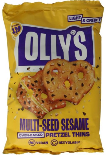 Olly's Pretzels sesame (140 Gram)