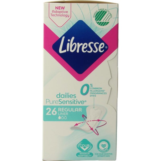 Libresse Inlegkruisjes pursens normal (26 Stuks)