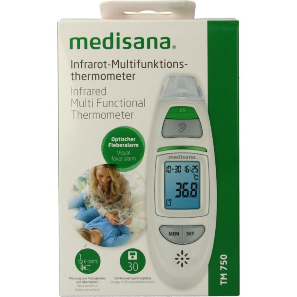 Medisana Multifunctionele thermometer TM750 (1 Stuks)
