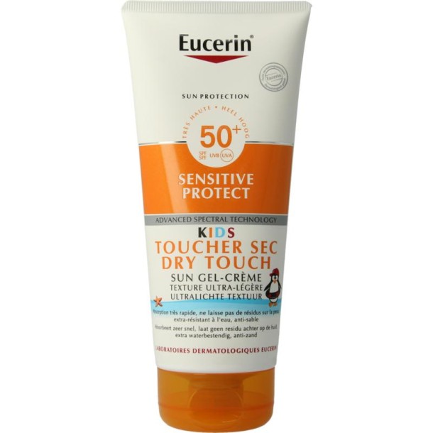 Eucerin Sun sensitive protect dry touch kids gel-cr SPF50+ (200 Milliliter)