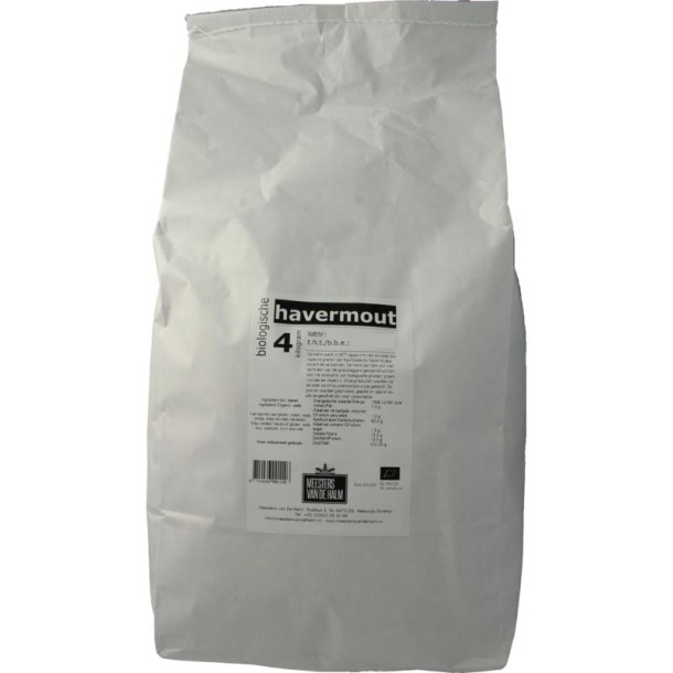 De Halm Havermout bio (4000 Gram)