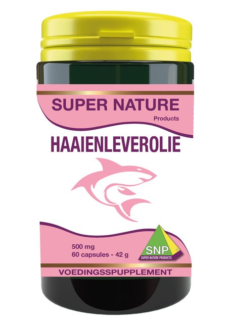 SNP Haaienleverolie 500mg (60 Capsules)