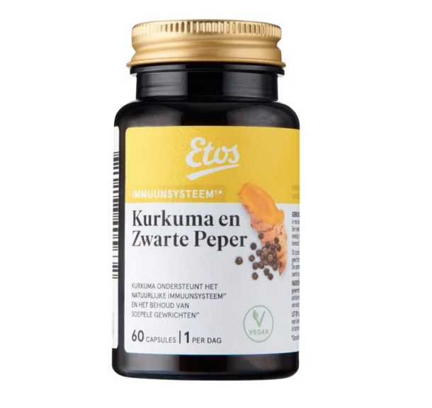 Etos Kur­ku­ma 300 mg 60 stuks