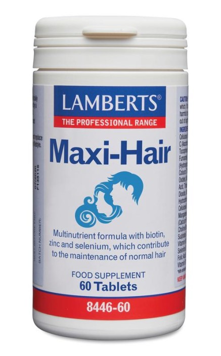 Lamberts Maxi hair nieuwe formule (60 Tabletten)