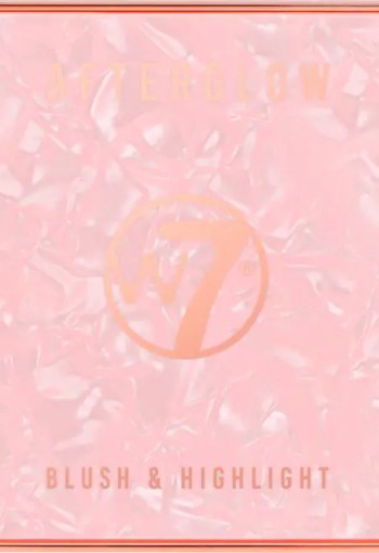 W7 Afterglow Blush & Highlight