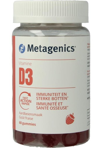 Metagenics Vitamine D 1000IU (60 Gummies)