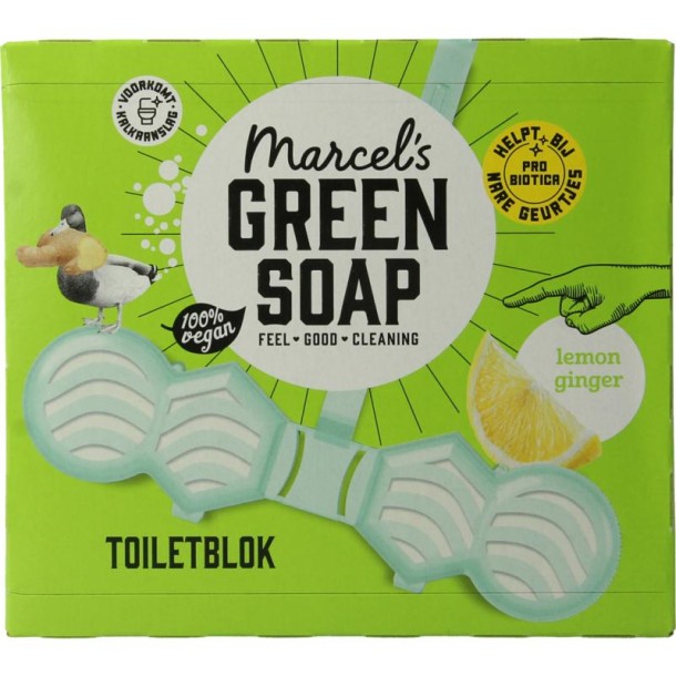 Marcel's GR Soap Toiletblok citroen & gember (35 Gram)
