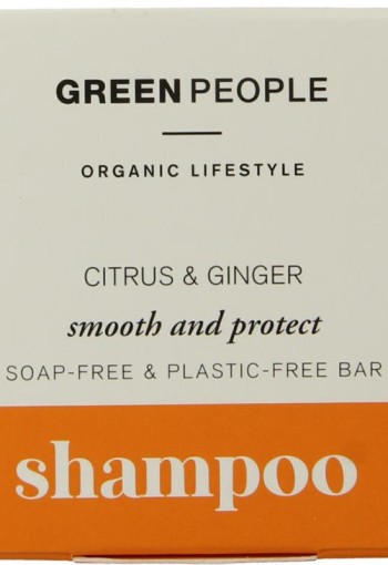 Green People Shampoo bar citrus & ginger (50 Gram)