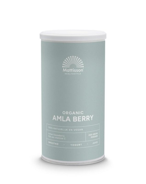Mattisson Organic amla berry powder bio (220 Gram)