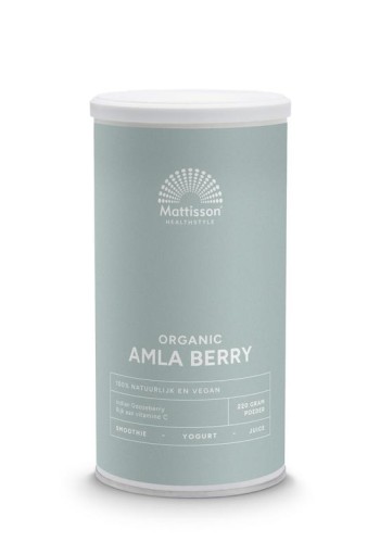 Mattisson Organic amla berry powder bio (220 Gram)