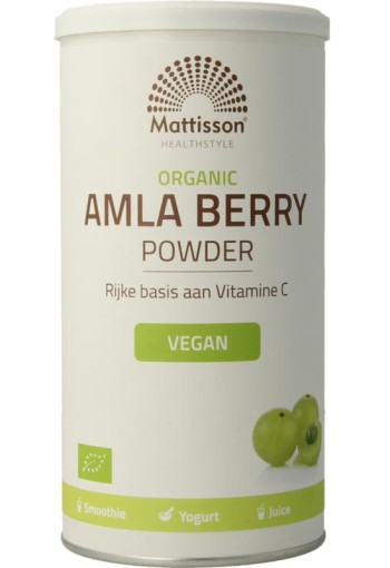 Mattisson Organic amla berry bio (220 Gram)