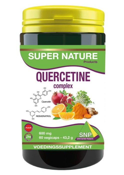 SNP Quercetine complex 600mg puur (60 Vegetarische capsules)