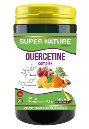 SNP Quercetine complex 600mg puur (60 Vegetarische capsules)