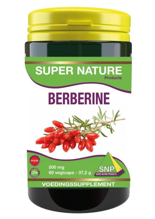 SNP Berberine 500mg puur (60 Vegetarische capsules)