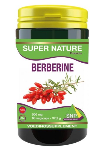 SNP Berberine 500mg puur (60 Vegetarische capsules)
