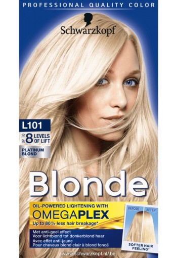 SCHWARZKOPF BLONDE INTENSIVE PLATINUM BLOND L101