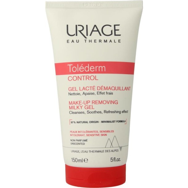 Uriage Tolederm control gel lacte demaq (150 Milliliter)