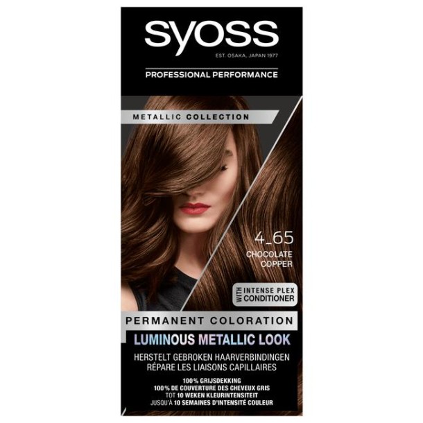 Syoss Metallics 4-65 Chocolate Copper