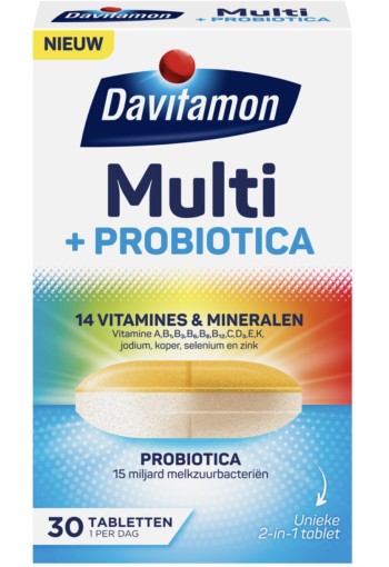 Davitamon Multi + probiotic (30 Tabletten)