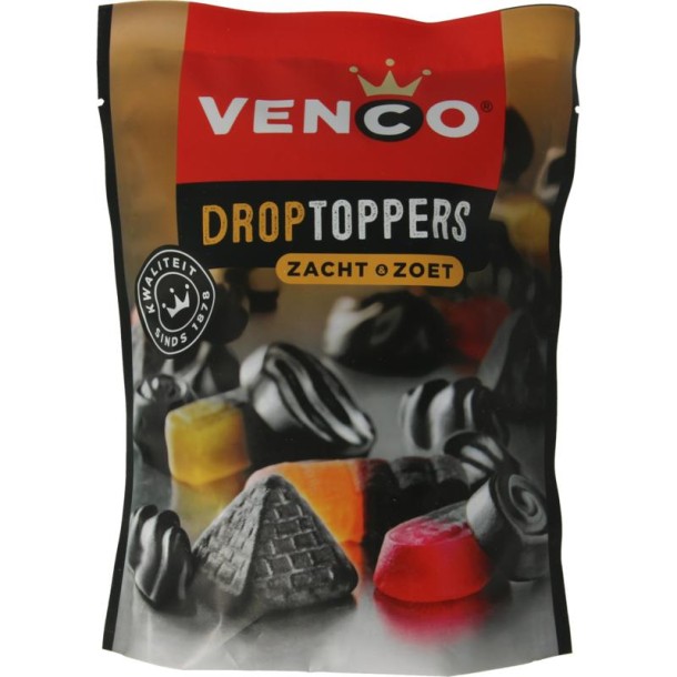 Venco Dropstoppers zacht & zoet (215 Gram)