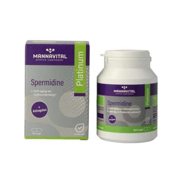 Mannavital Spermidine platinum (60 Vegetarische capsules)