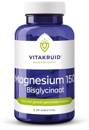 Vitakruid Magnesium 150 bisglycinaat (90 Tabletten)